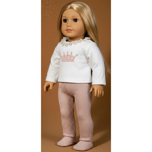 American Girl Other - American Girl Doll Pink Sparkle Pants & Top18” Doll Outfit  (Doll Not Included)